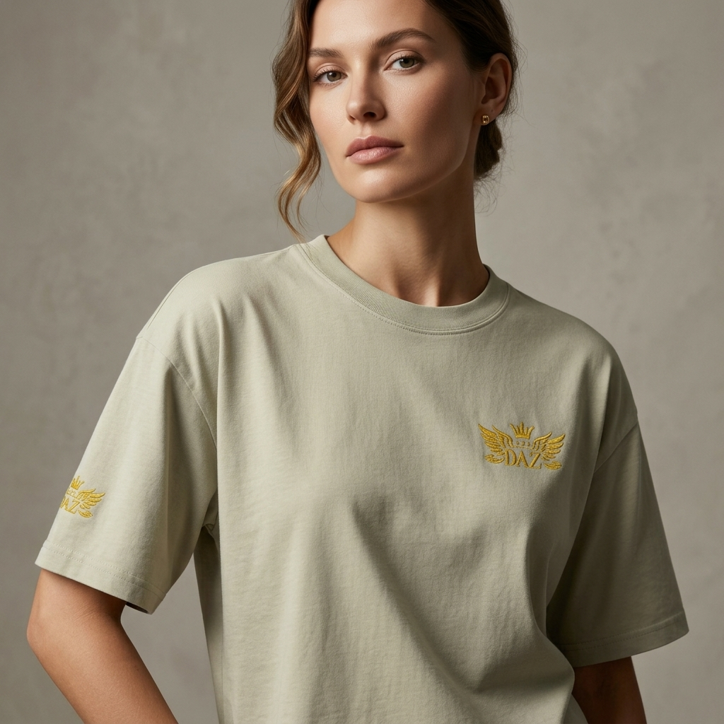 DAZMOND® "Timeless Essence" Oversize Tee