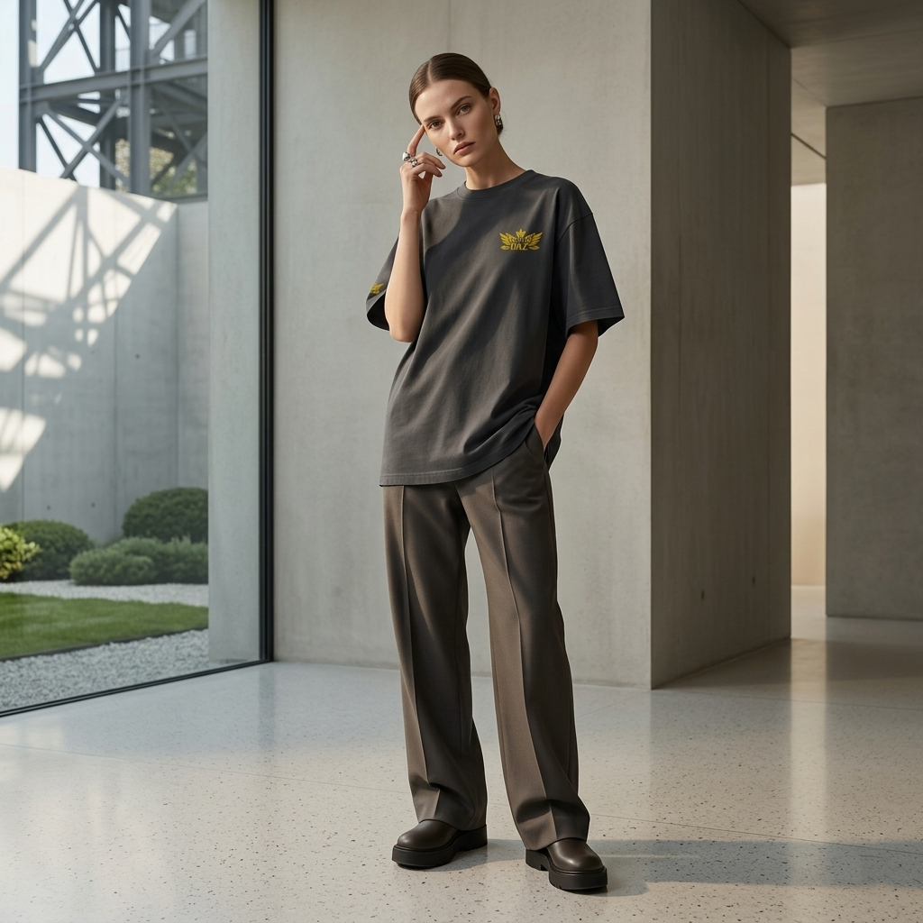 DAZMOND® "Timeless Essence" Oversize Tee