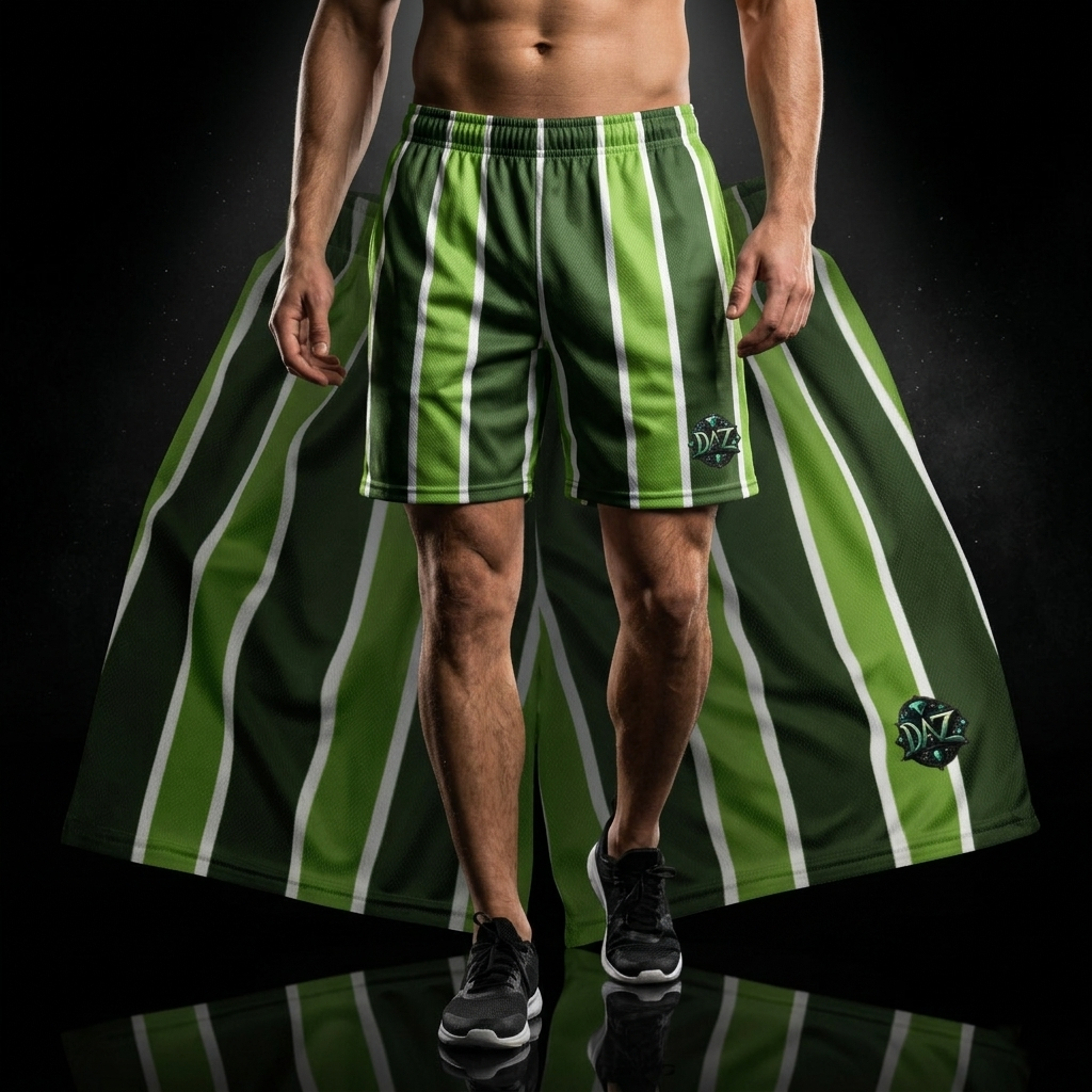 DAZMOND® "Onyx Mesh" Performance Shorts
