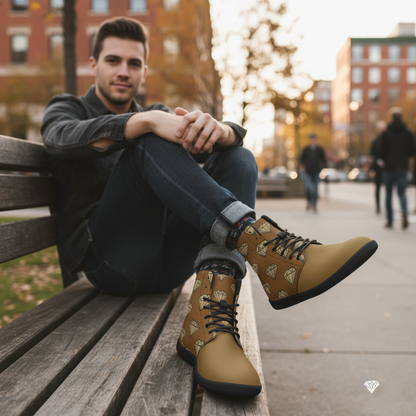 DAZMond Luxury Art High-Top Sneakers