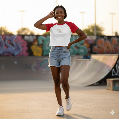 Camiseta DAZ Luxury raglán de microcanalé para mujer