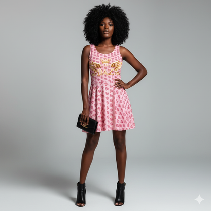 Vestido patinador DAZMond Art Luxury