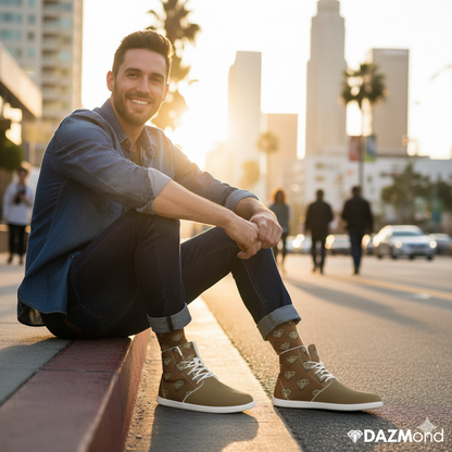 Zapatillas de caña alta DAZMond Luxury Art