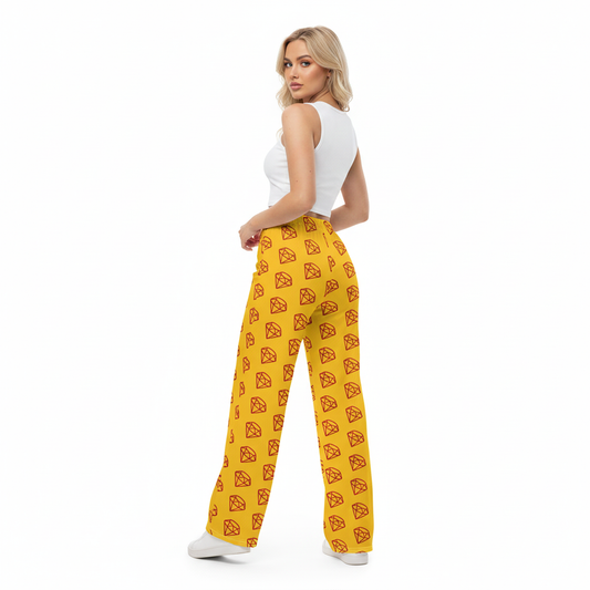 Pantalones anchos DAZ Art con estampado integral