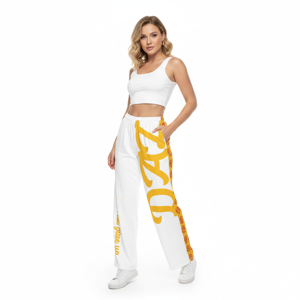 Pantalones anchos DAZ Art con estampado integral