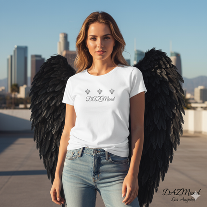 Camiseta DAZMond de cuello redondo para mujer