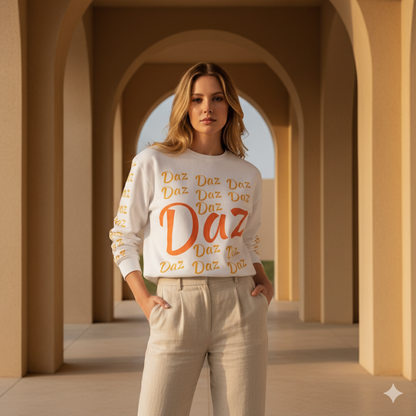 DAZMond Art lightweight sweatshirt