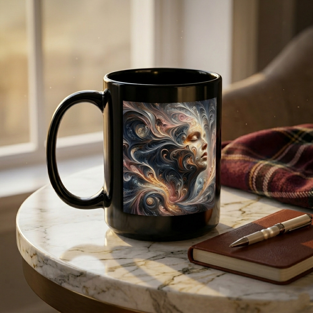 DAZMOND® Art "Noir Soul Manifest" Mug