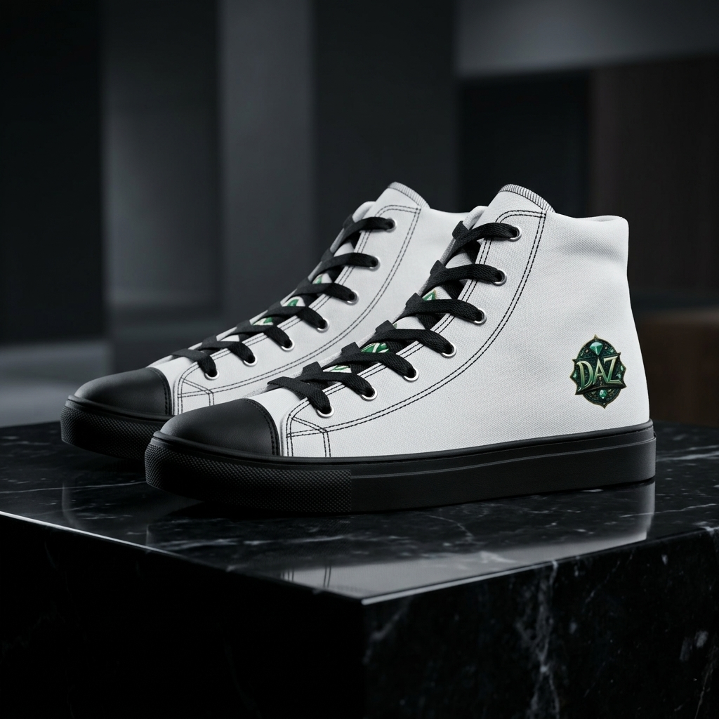 DAZMOND® "Urban Pinnacle" High-Top Canvas