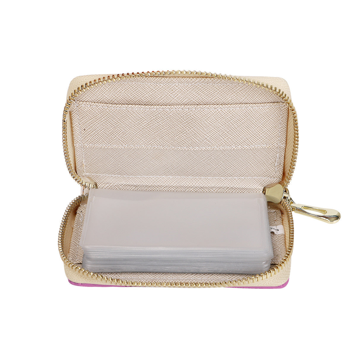 Cartera con cremallera