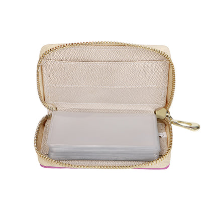Cartera con cremallera
