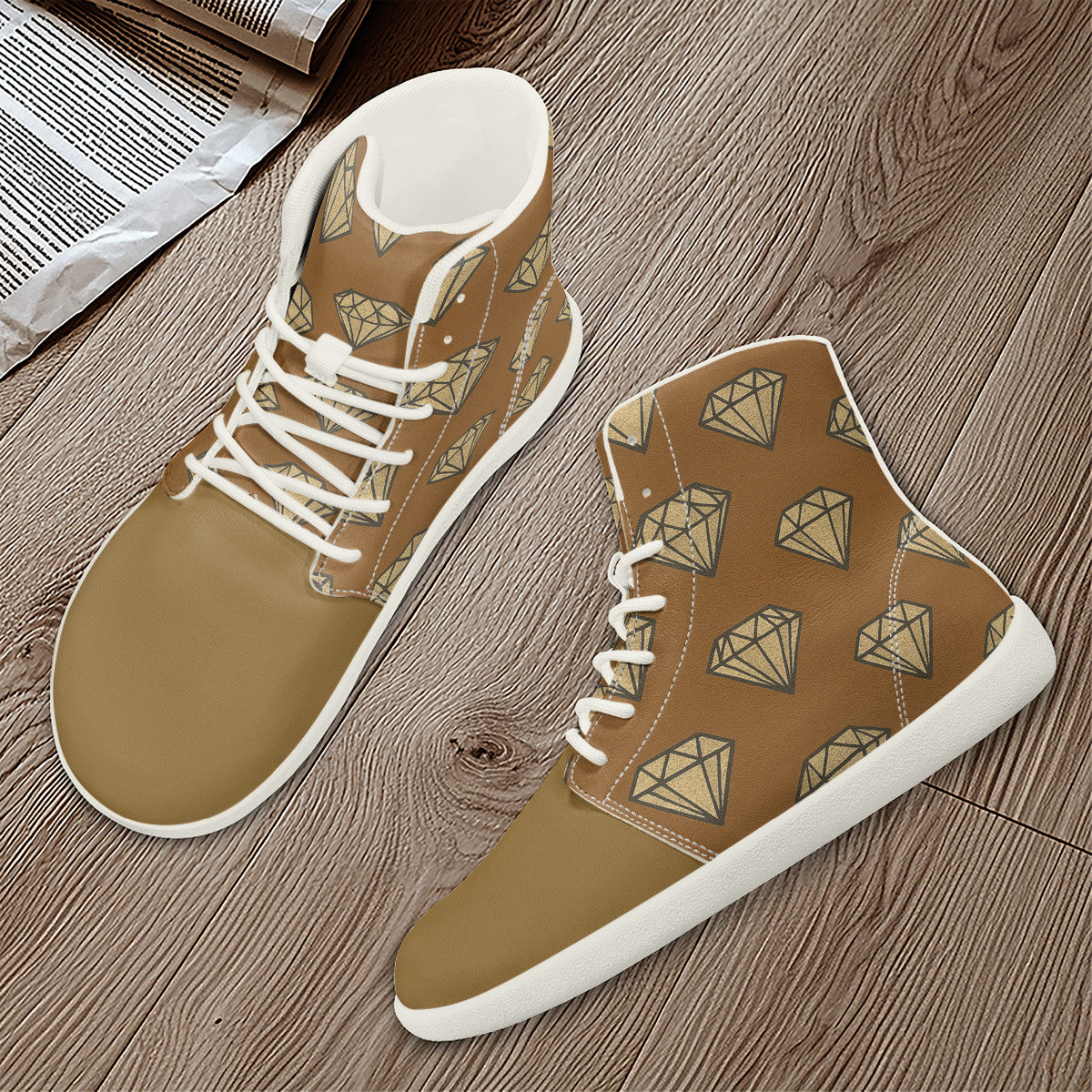 Zapatillas de caña alta DAZMond Luxury Art