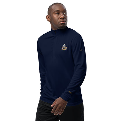 Camiseta DAZ Hombre con cremallera de un cuarto + Adidas
