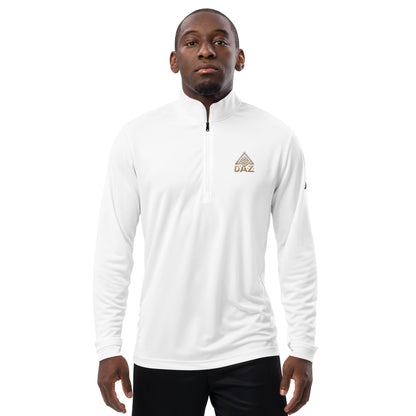 Camiseta DAZ Hombre con cremallera de un cuarto + Adidas