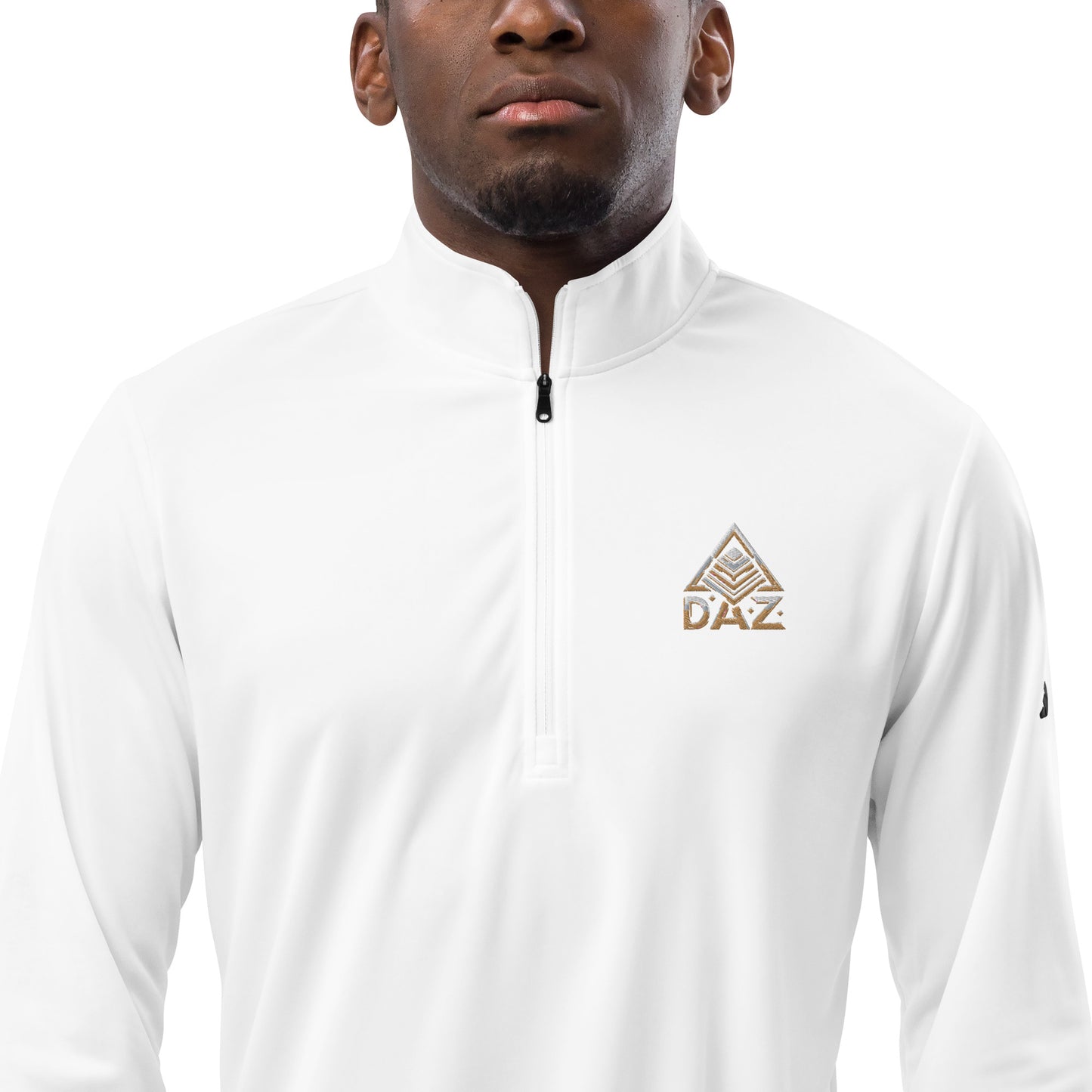 Camiseta DAZ Hombre con cremallera de un cuarto + Adidas
