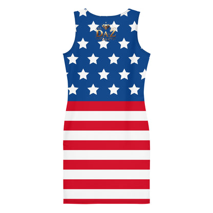 Vestido americano DAZ moldeado al cuerpo