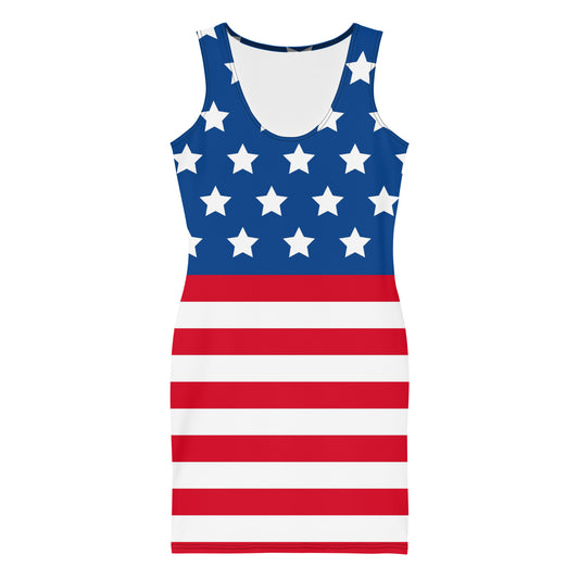 Vestido americano DAZ moldeado al cuerpo