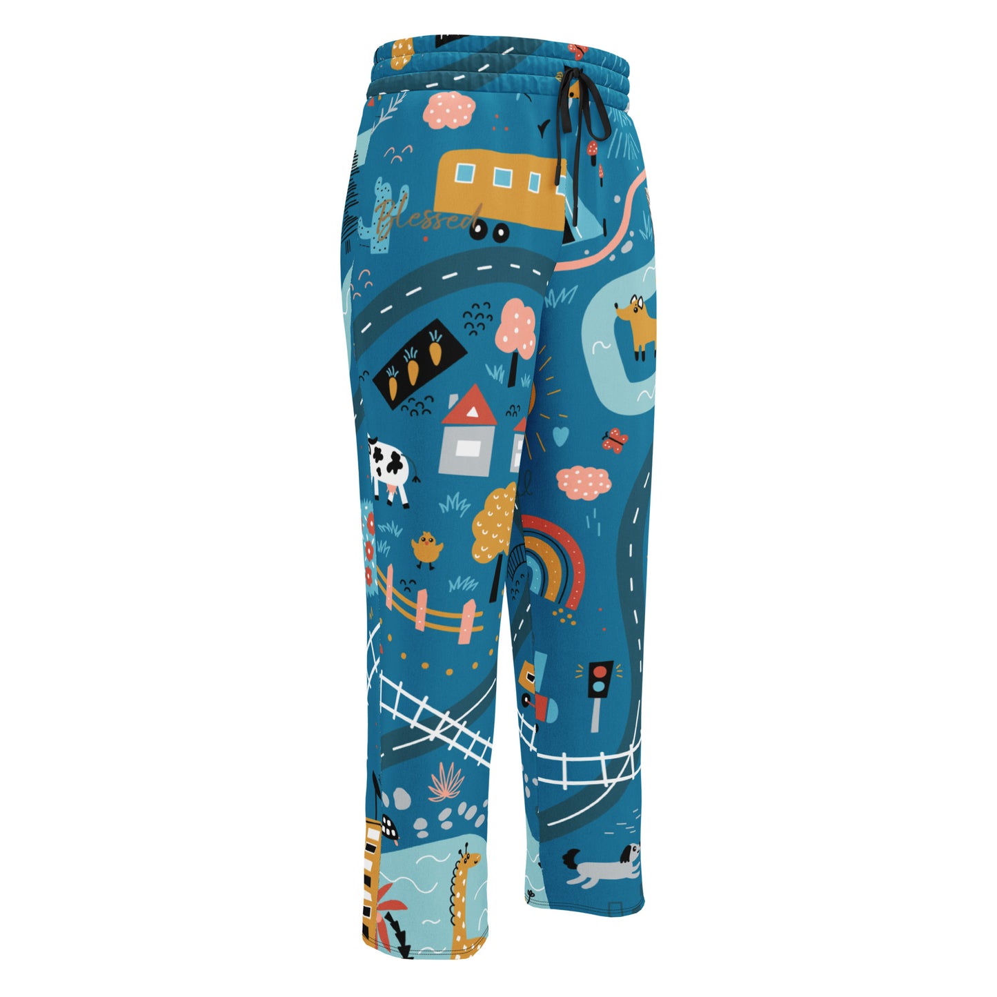 Pantalón DAZ Art de chándal holgado para mujer
