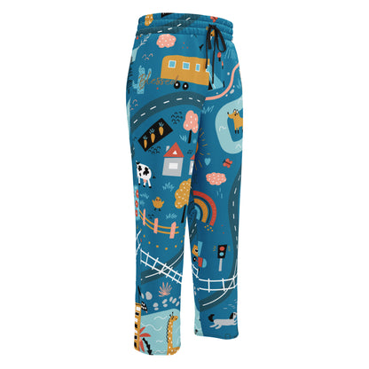 Pantalón DAZ Art de chándal holgado para mujer