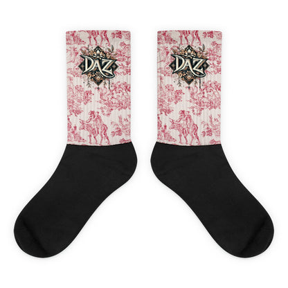 DAZMOND® "Crimson Heritage" Art Socks