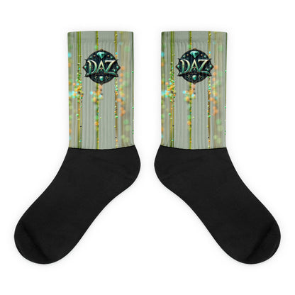 DAZMOND® "Emerald Lights" Art Premium Socks