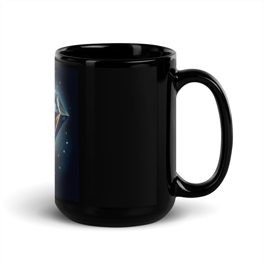 Taza negra brillante DAZ Art