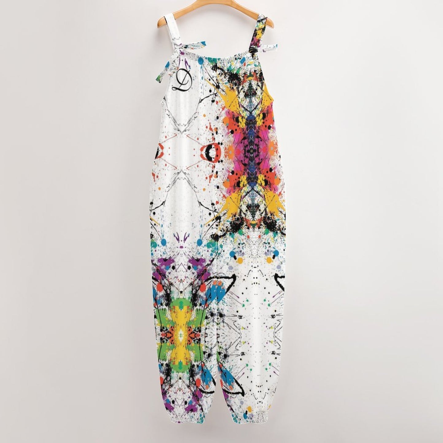 DAZMOND® "Midnight Strokes" Baggy Jumpsuit