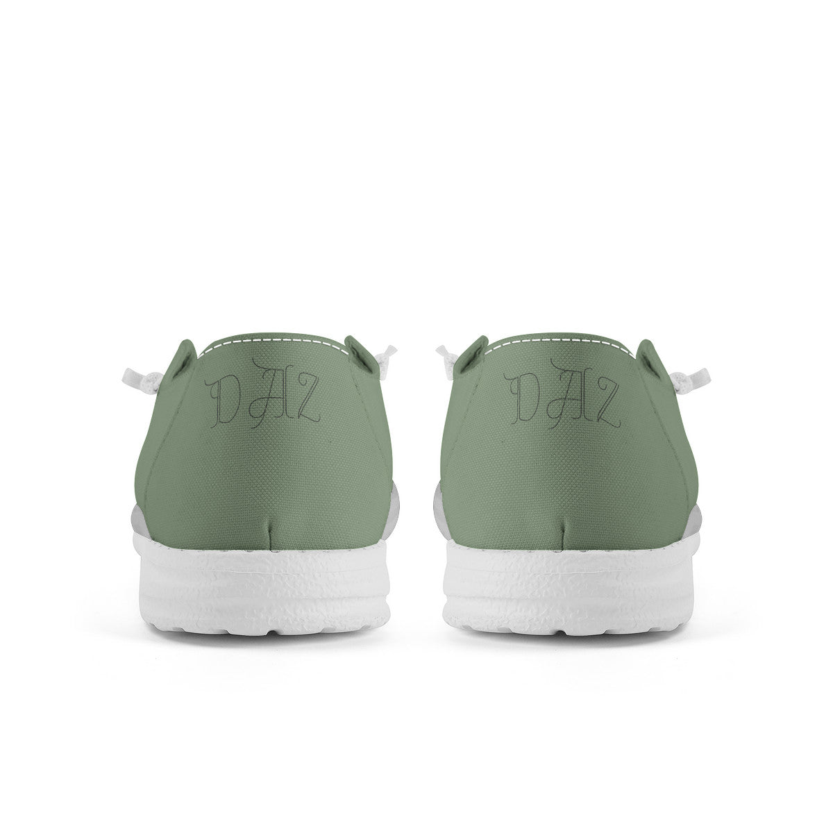 Mocasines DAZ de lona sin cordones