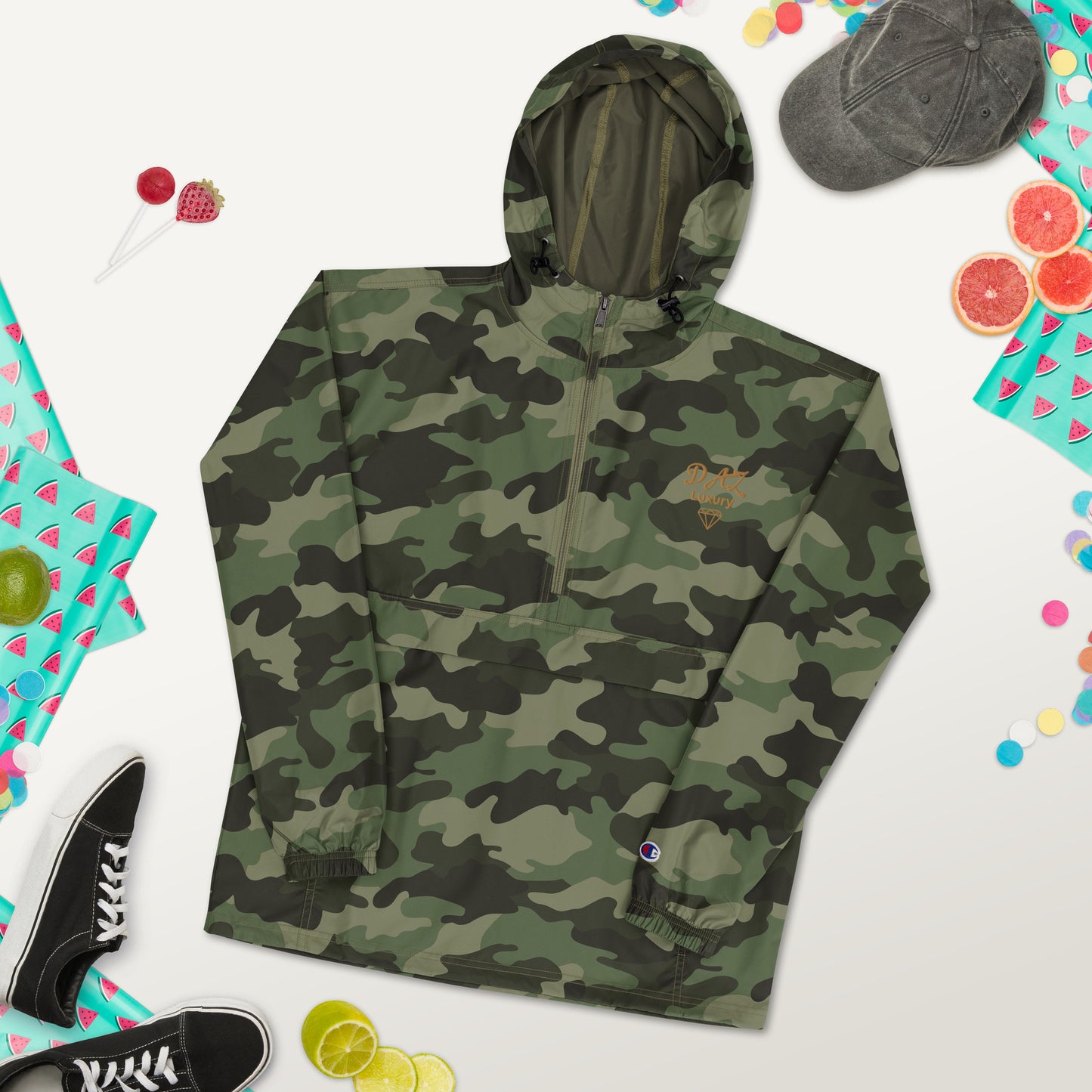 Chaqueta bordada plegable DAZ Luxury & Champion (Colaboración)
