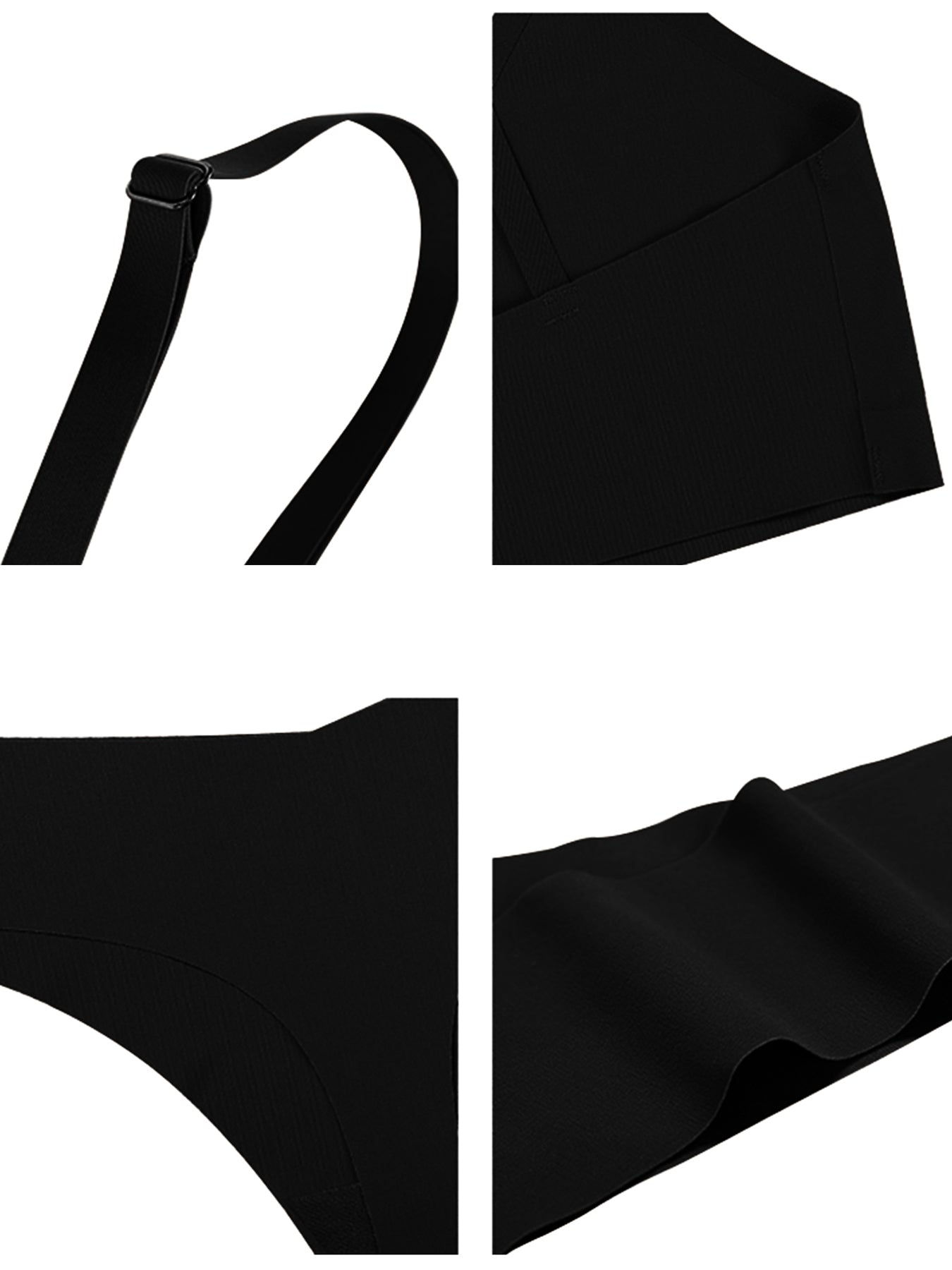 Sujetador sin costuras DAZMond para mujer (Hecho en EE. UU.)