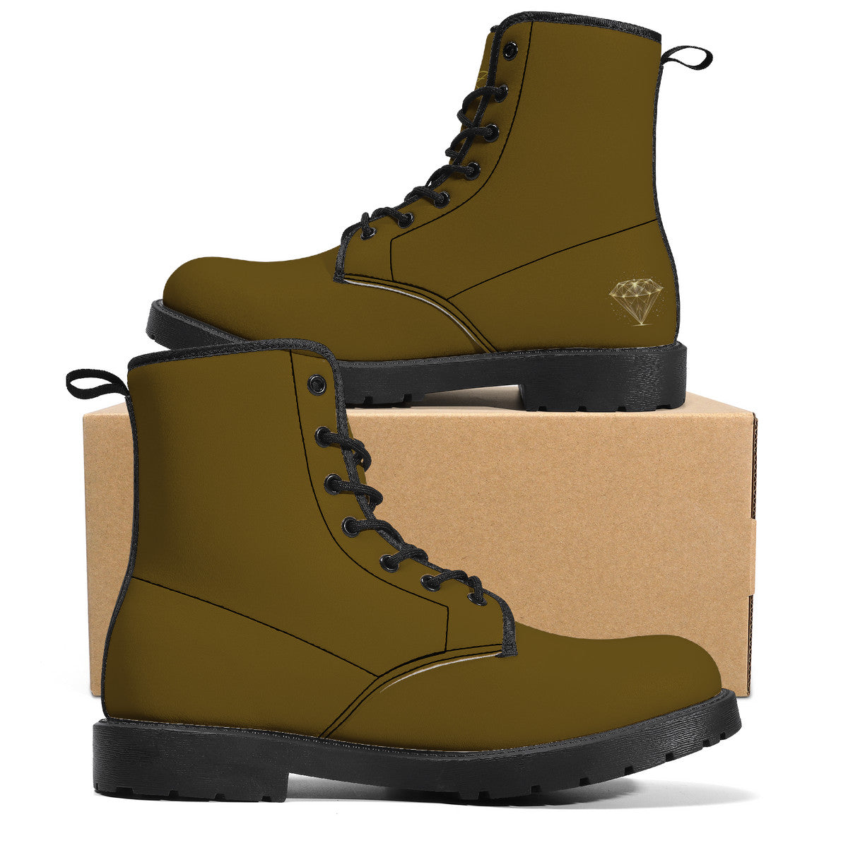 Botas de cuero sintético DAZ Luxury
