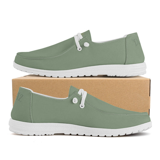 Mocasines DAZ de lona sin cordones