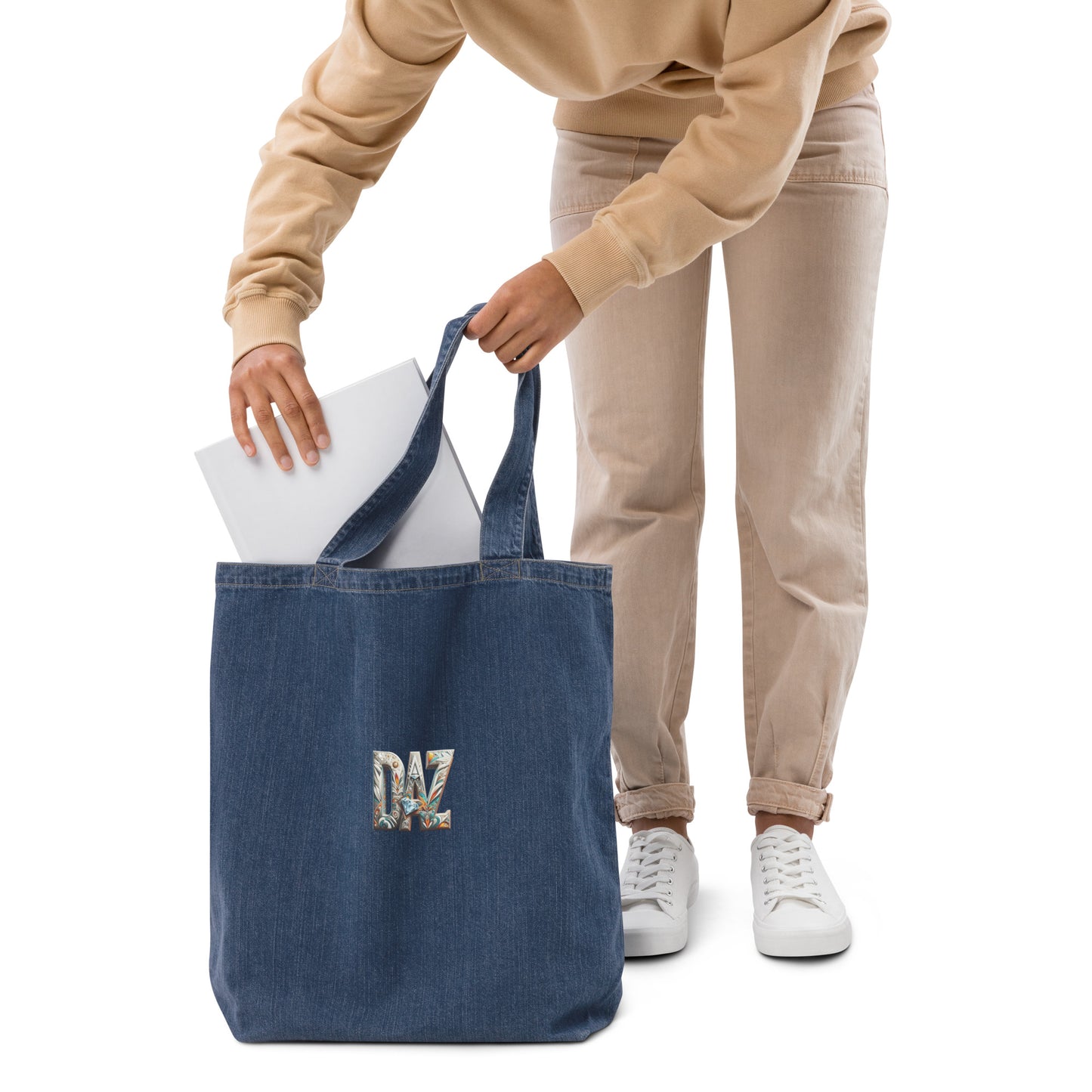 Bolsa de mano DAZ vaquera orgánica