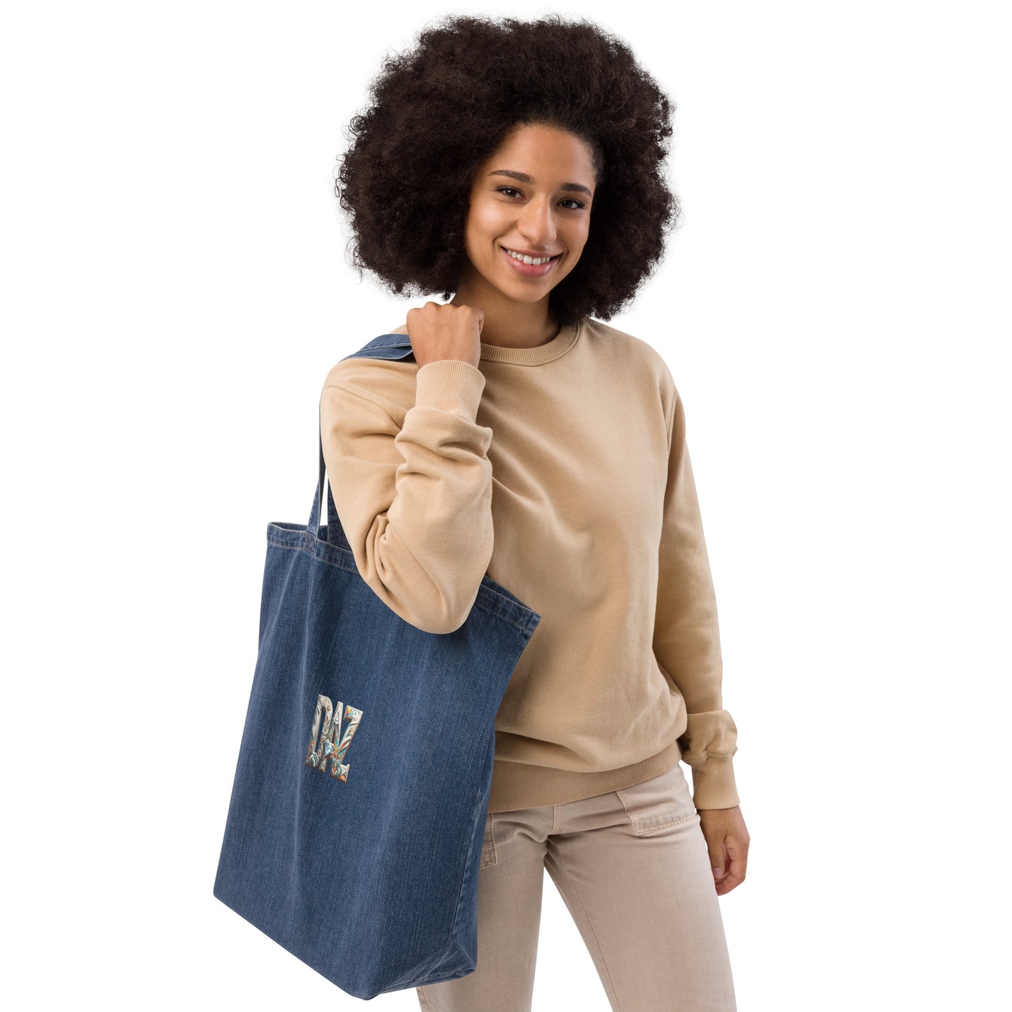 Bolsa de mano DAZ vaquera orgánica