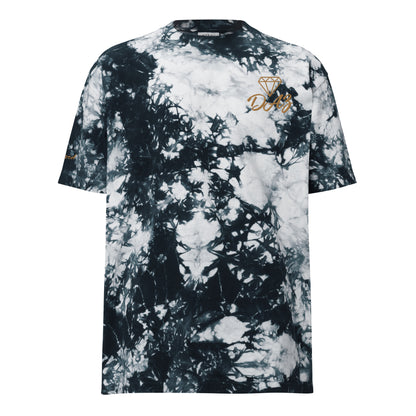 Camiseta DAZ oversize con efecto tie dye