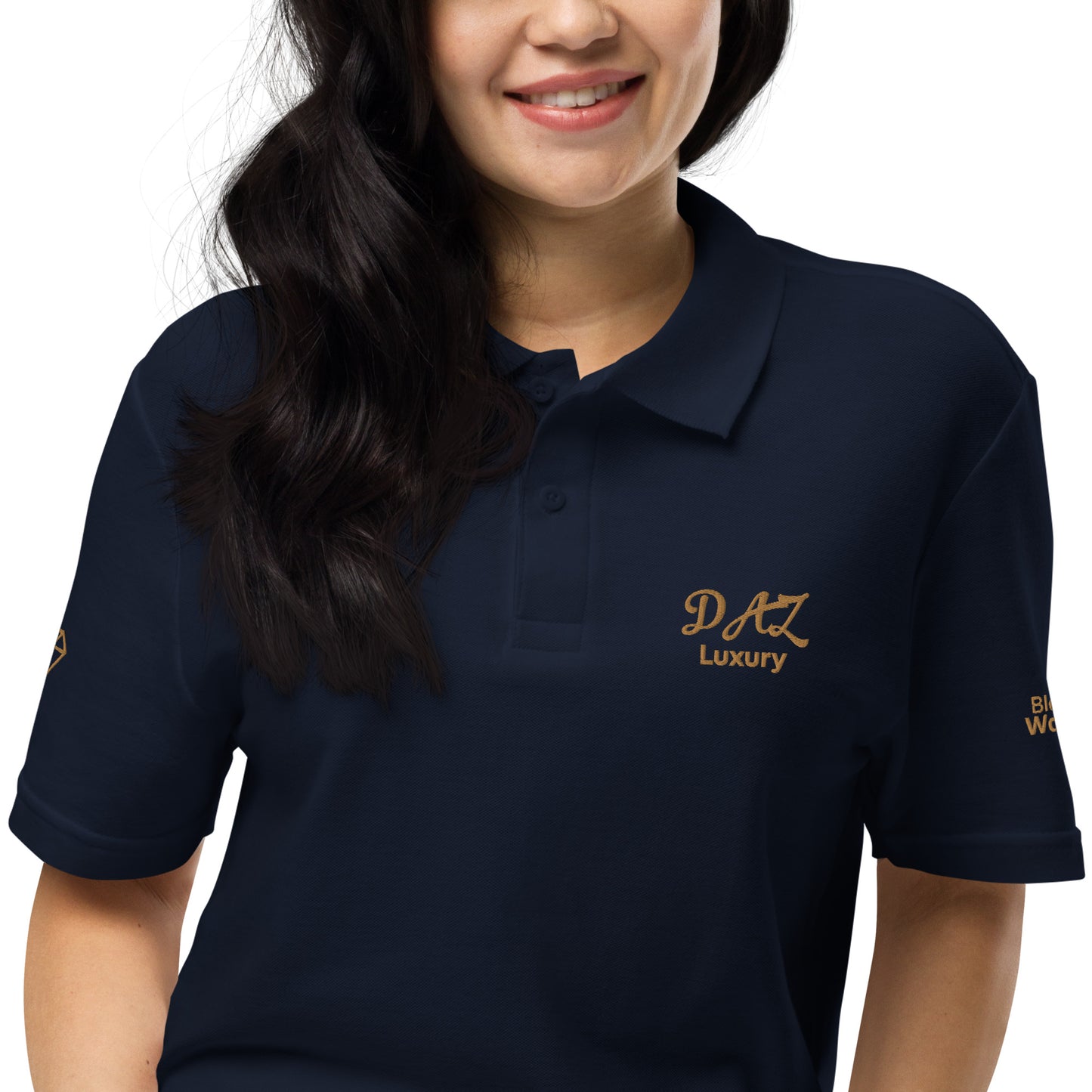 Polo DAZ Luxury de piqué para Mujer