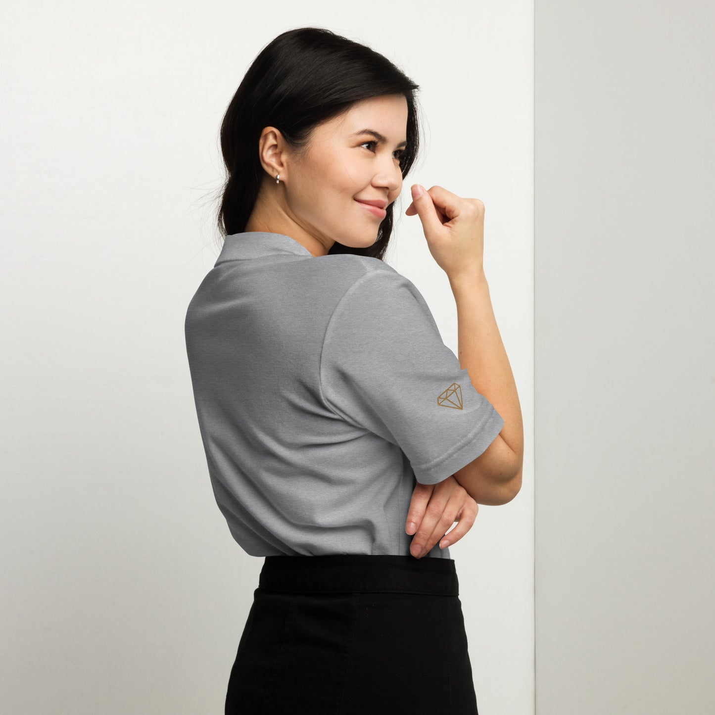 Polo DAZ Luxury de piqué para Mujer