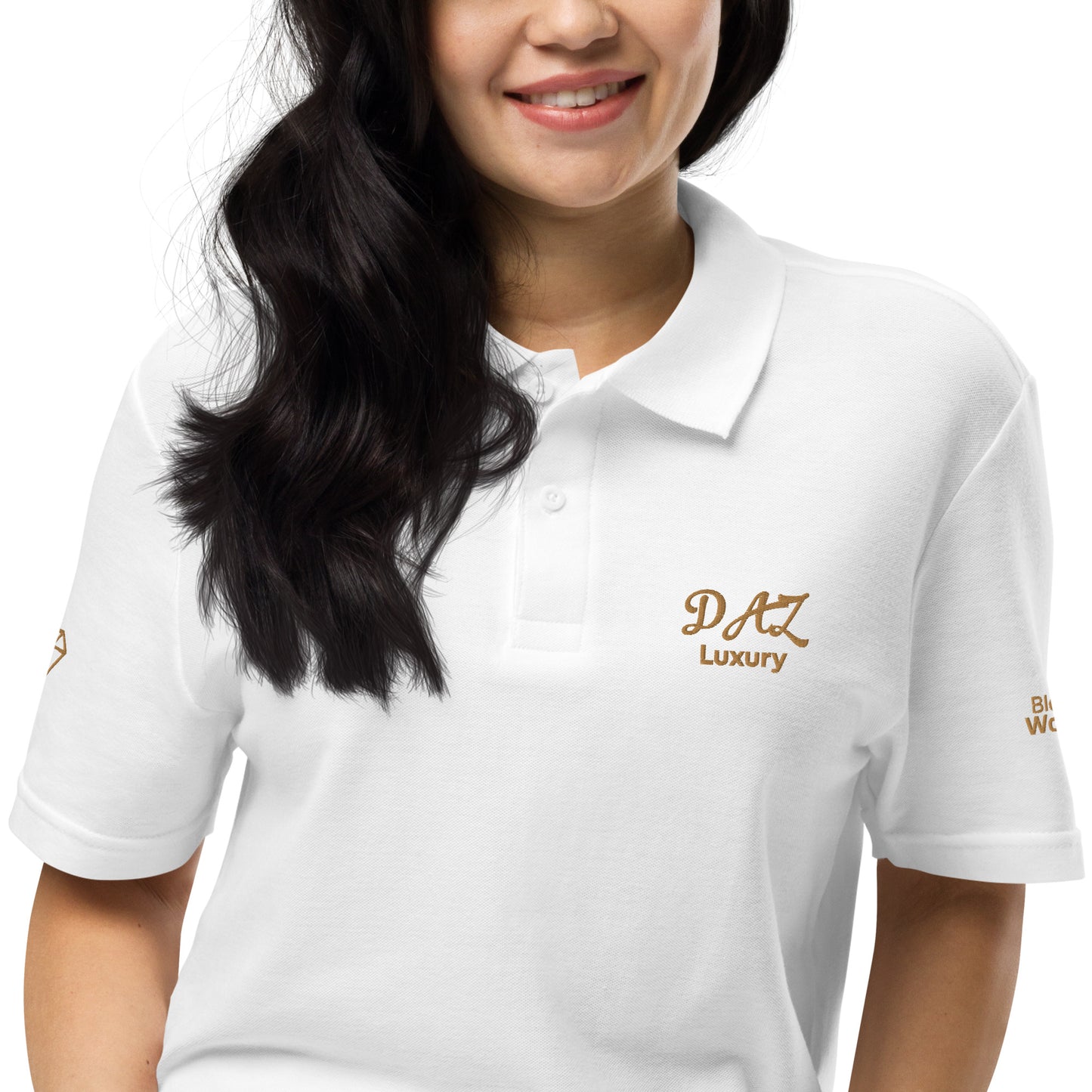 Polo DAZ Luxury de piqué para Mujer