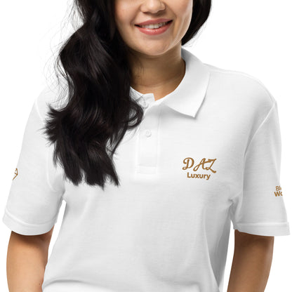 Polo DAZ Luxury de piqué para Mujer