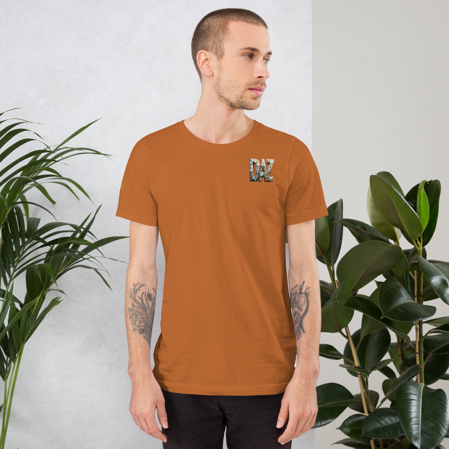 Camiseta DAZ de manga corta para hombre