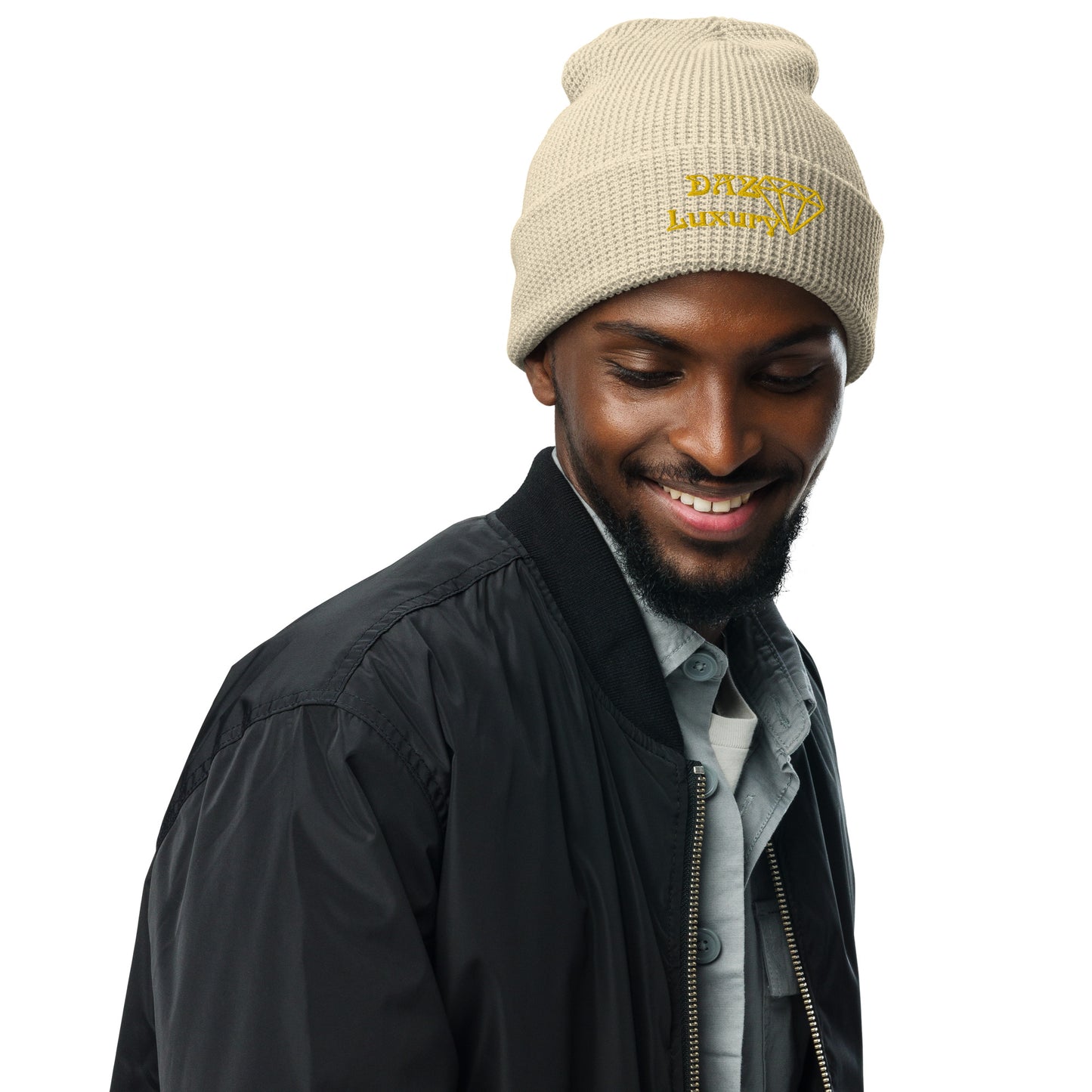 Gorro DAZ Luxury de punto gofrado Unisex