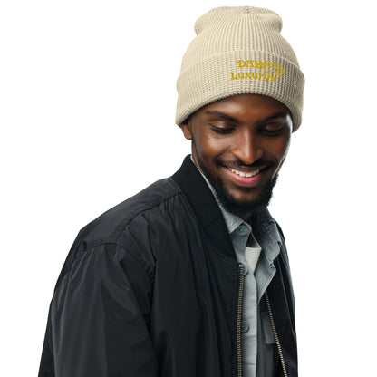 Gorro DAZ Luxury de punto gofrado Unisex