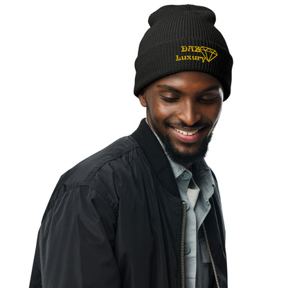 Gorro DAZ Luxury de punto gofrado Unisex