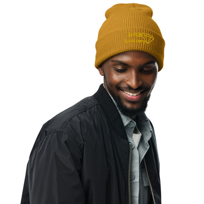 Gorro DAZ Luxury de punto gofrado Unisex