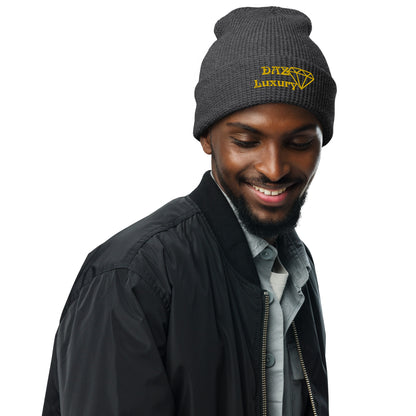 Gorro DAZ Luxury de punto gofrado Unisex