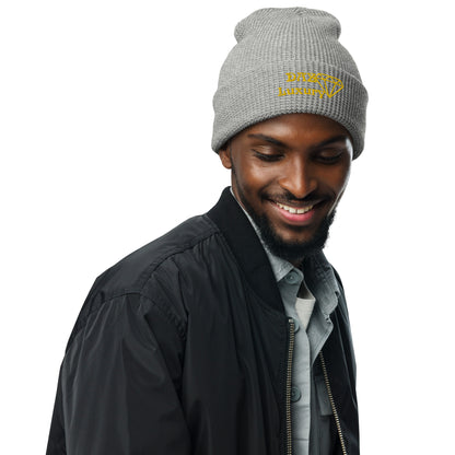 Gorro DAZ Luxury de punto gofrado Unisex