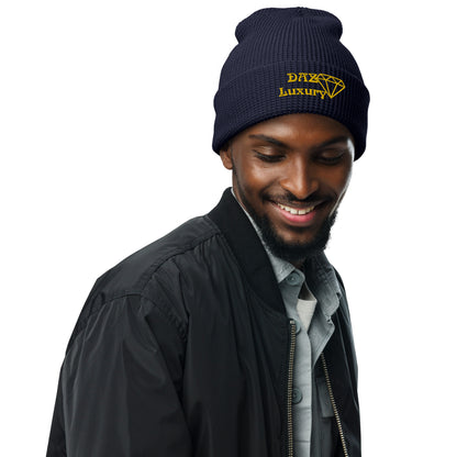 Gorro DAZ Luxury de punto gofrado Unisex