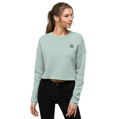 Sudadera corta DAZ para mujer