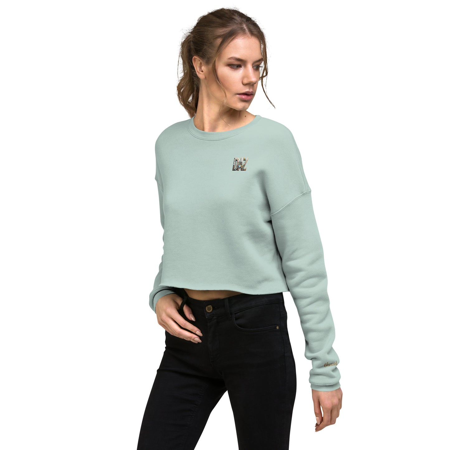 Sudadera corta DAZ para mujer