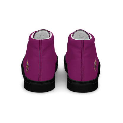 Zapatillas DAZ de lona de caña alta para mujer